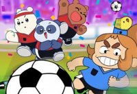 Cartoon Soccer Match 2022