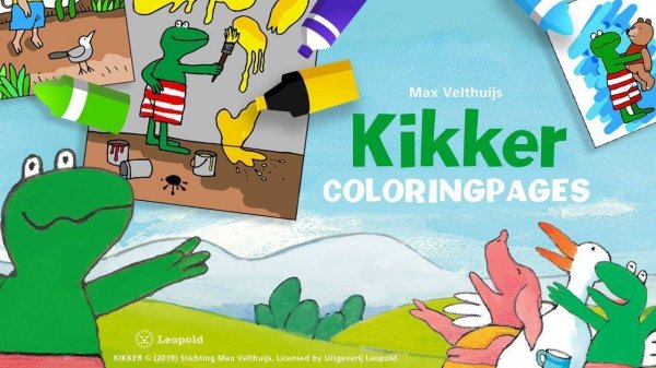 Frog Friends Coloring Studio