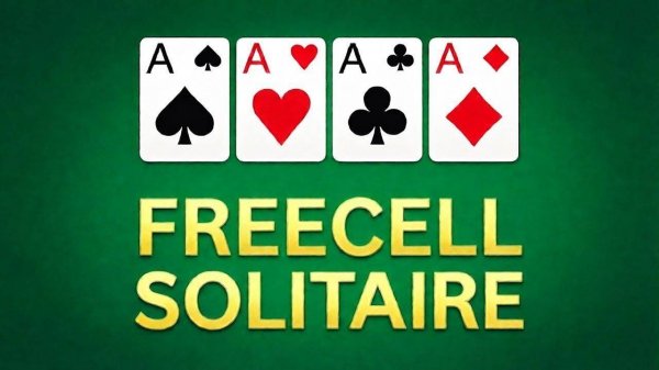 Classic FreeCell Card Challenge