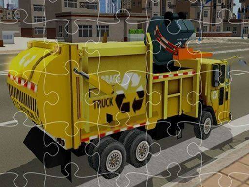 Cartoon Vehicle Jigsaw Fun