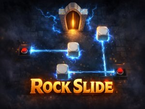Rock Slide Puzzle Game