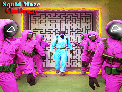 Squid Maze Puzzle Challenge