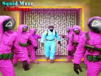 Squid Maze Puzzle Challenge
