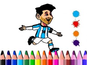 BTS Messi Coloring Book Online Game - Coloring Game