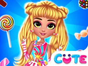 Sweet Candy Dress Up Fashion Game