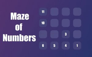Maze of Numbers Online Puzzle Game