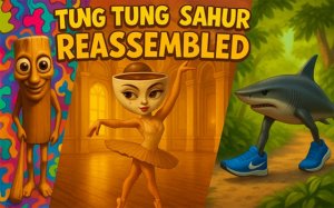 Tung Tung Sahur: Reassembled - Free Sliding Puzzle Game Online