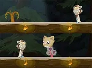 Cat Jump Arcade Skill Game